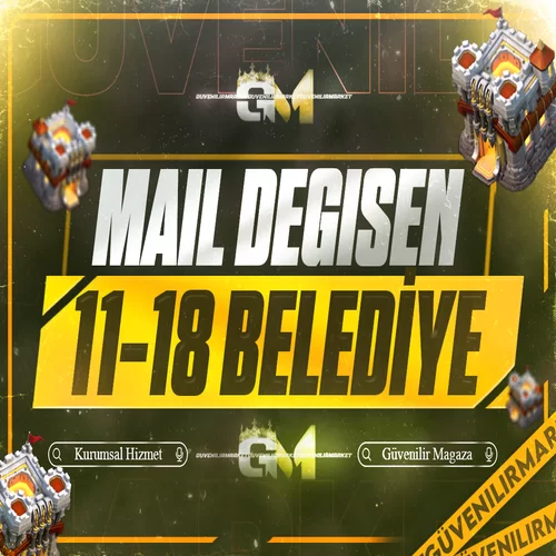 Clash of Clans 11-18 Belediye Mail Değişen